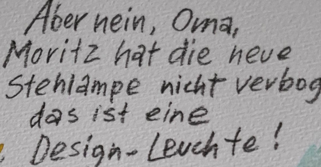  DV Cartoon Stehlampe 