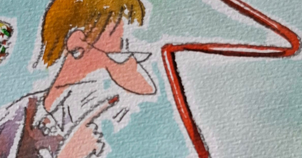  DV Cartoon Stehlampe 