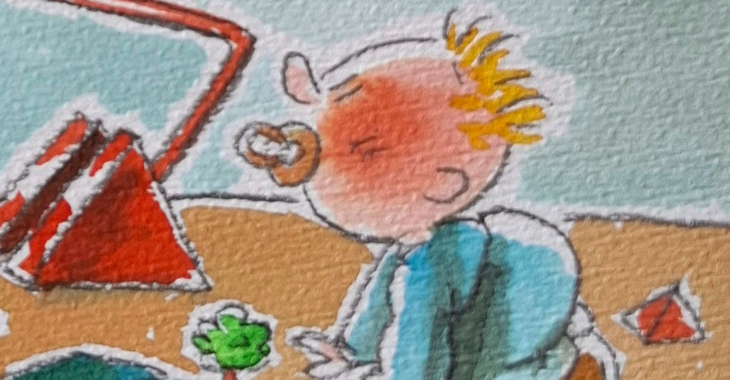  DV Cartoon Stehlampe 