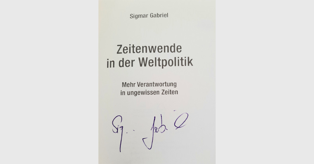 DV Sigmar Gabriel Buch   DV Sigmar Gabriel Buch