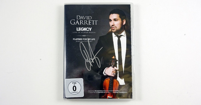  DVD David Garrett 