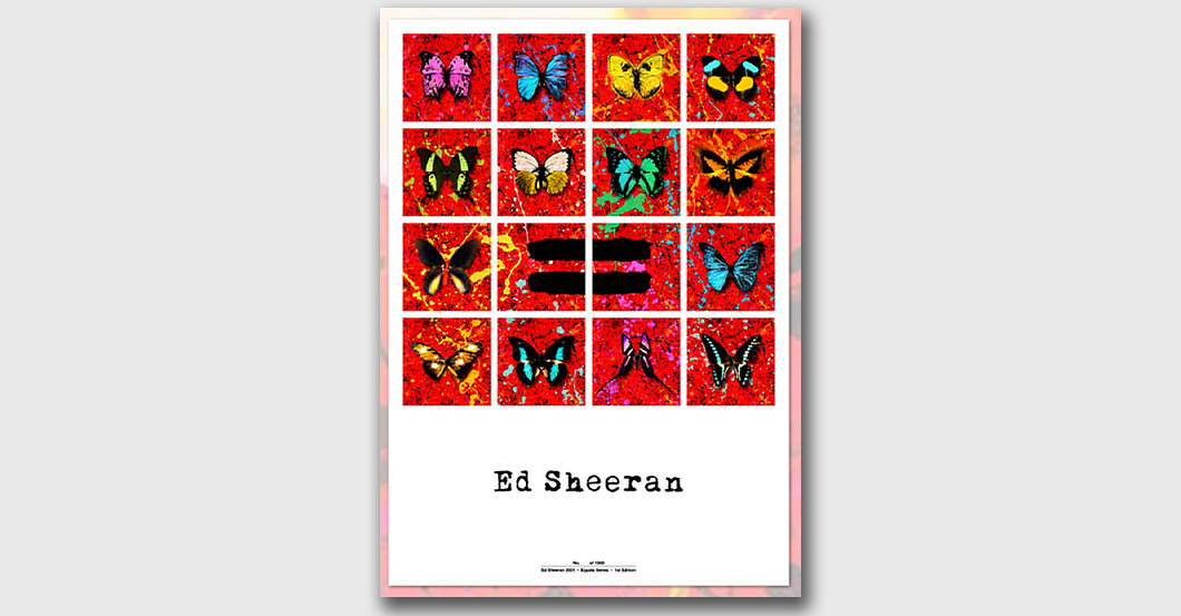  Ed Sheeran Kunstdruck 