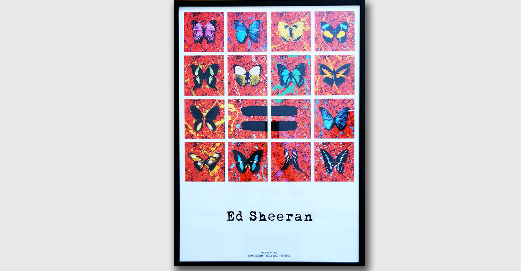  Ed Sheeran Kunstdruck 