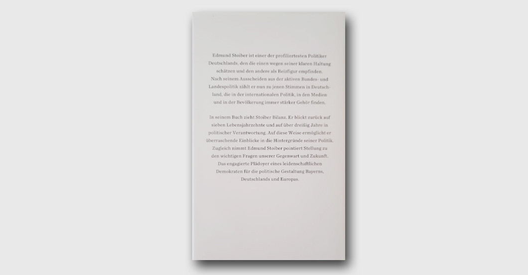  Edmund Stoiber Buch 