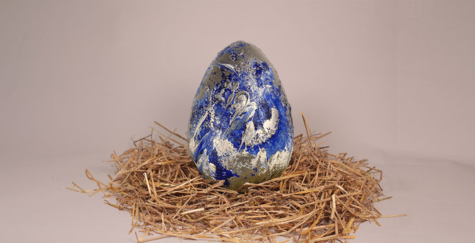 Ei Abstract blau   Ei Abstract blau