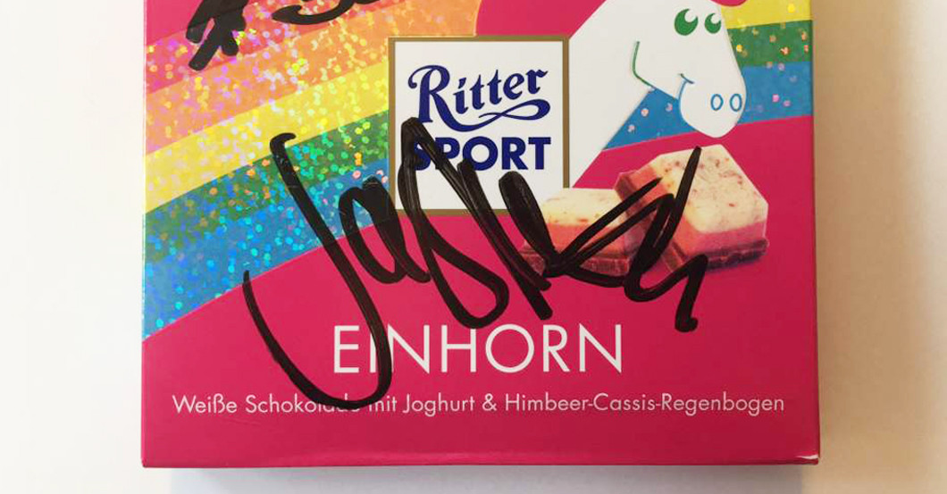  Einhorn Schokolade Sasha 