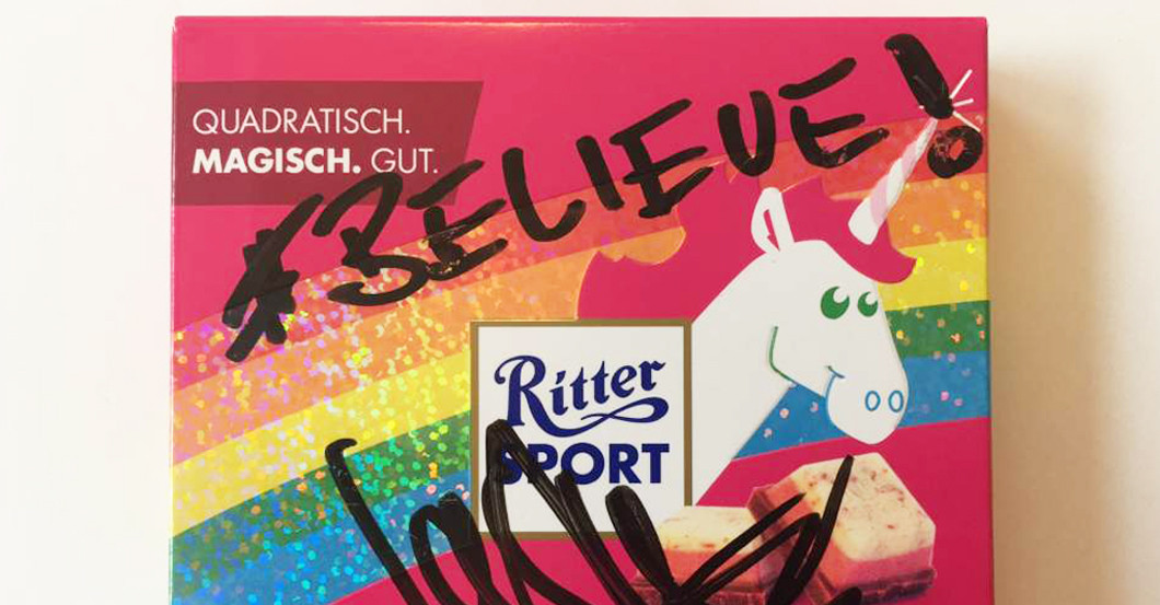  Einhorn Schokolade Sasha 