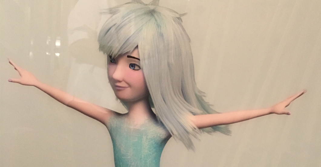 Tabaluga Movie Start: Ice Princess Lilli Behind Acrylic Glass