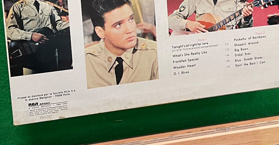 Elvis Autogramm   Elvis Autogramm