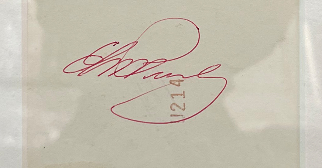 Elvis signiertes Foto   Elvis signiertes Foto