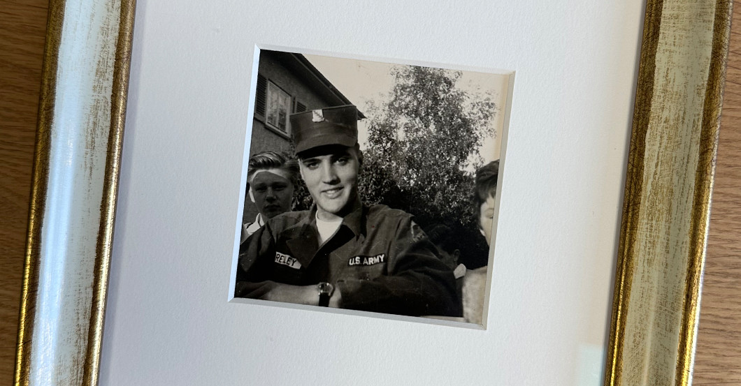 Elvis signiertes Foto   Elvis signiertes Foto