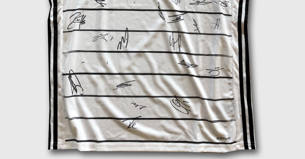  EM Trikot teamsigniert 