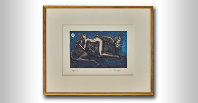 Ernst Fuchs Nymphe   Ernst Fuchs Nymphe