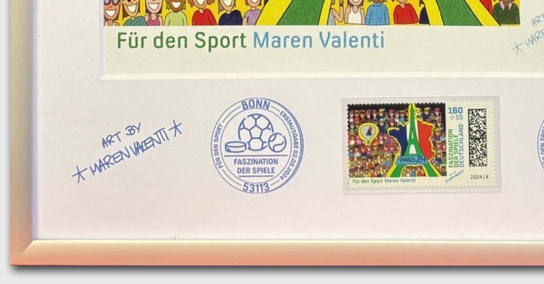  Ersttagsmarke Valenti 