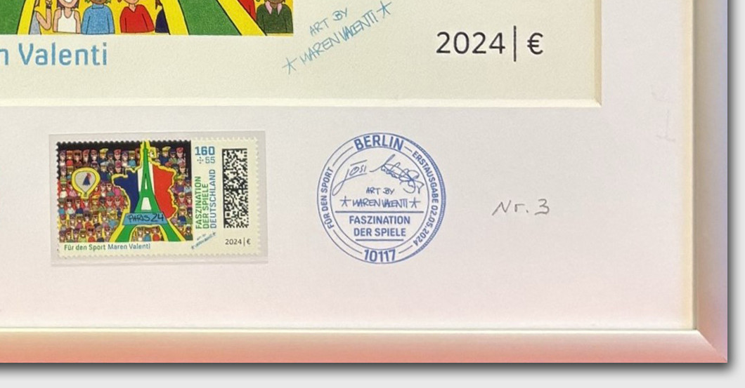  Ersttagsmarke Valenti 