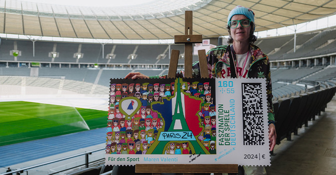 Ersttagsmarke Valenti   Ersttagsmarke Valenti