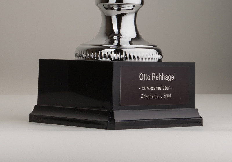 Euro Pokal signiert   Euro Pokal signiert