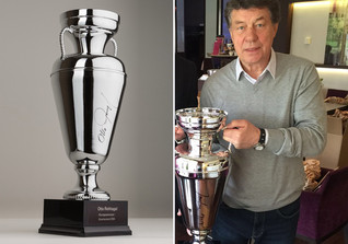  Euro Pokal signiert 