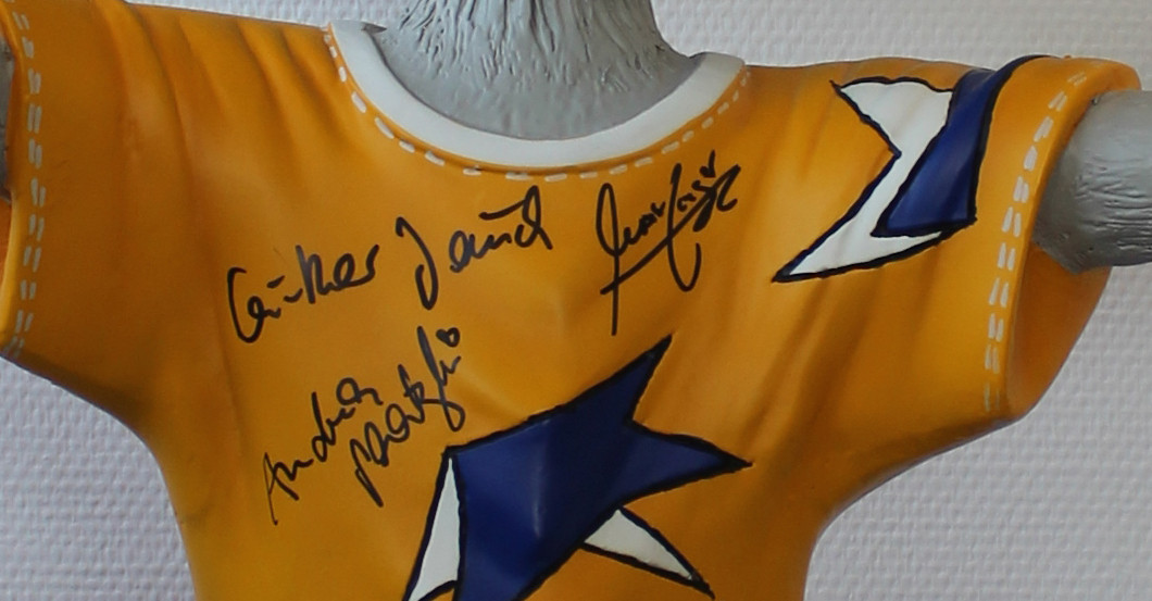 Euromaus signiert   Euromaus signiert