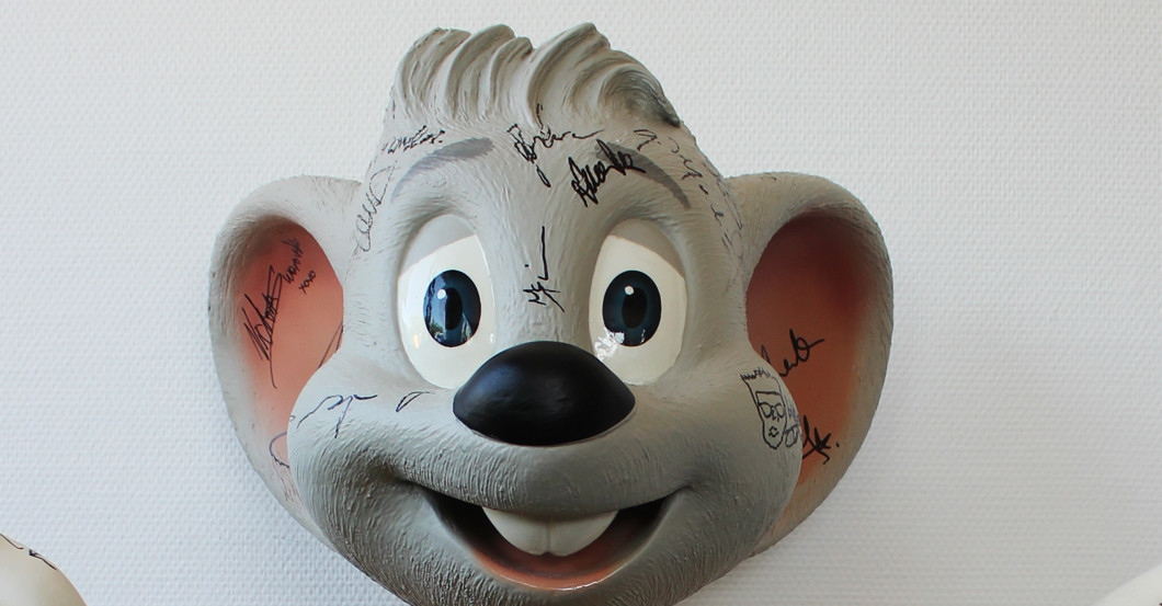 Euromaus signiert   Euromaus signiert