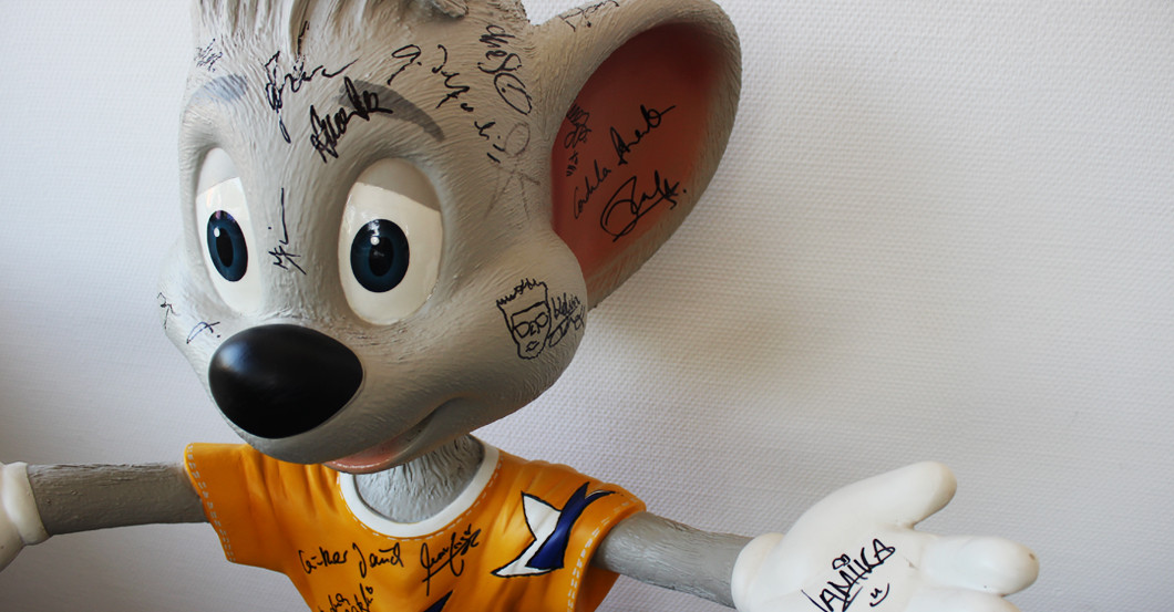 Euromaus signiert   Euromaus signiert