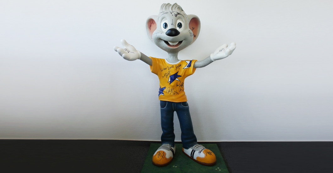 Euromaus signiert   Euromaus signiert