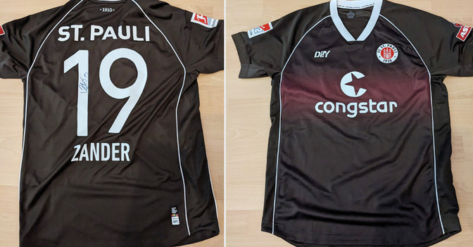 EW St Pauli Trikot Zander   EW St Pauli Trikot Zander