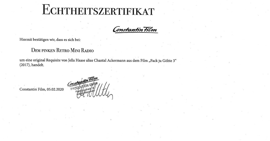 Fack ju Göhte Requisite   Fack ju Göhte Requisite