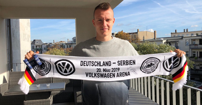 Fanschal Klostermann   Fanschal Klostermann