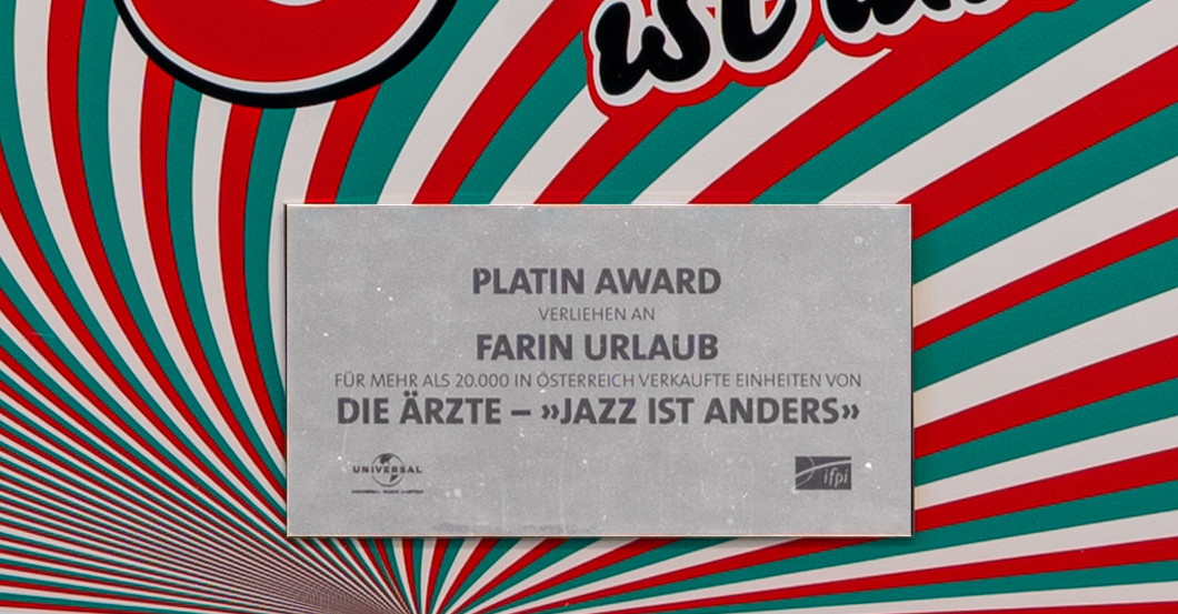 Farin Urlaub Platin AT   Farin Urlaub Platin AT