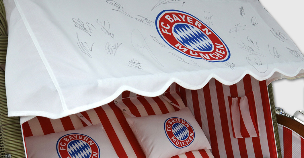 FC Bayern Strandkorb  