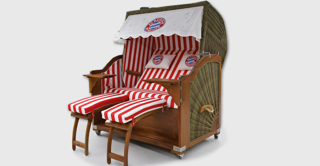  FC Bayern Strandkorb  