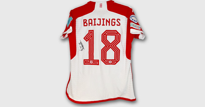 FC Bayern Trikot Baijings   FC Bayern Trikot Baijings
