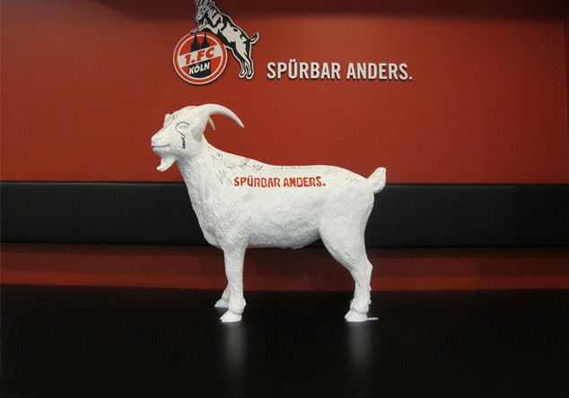 FC Köln Gipsgeißbock   FC Köln Gipsgeißbock