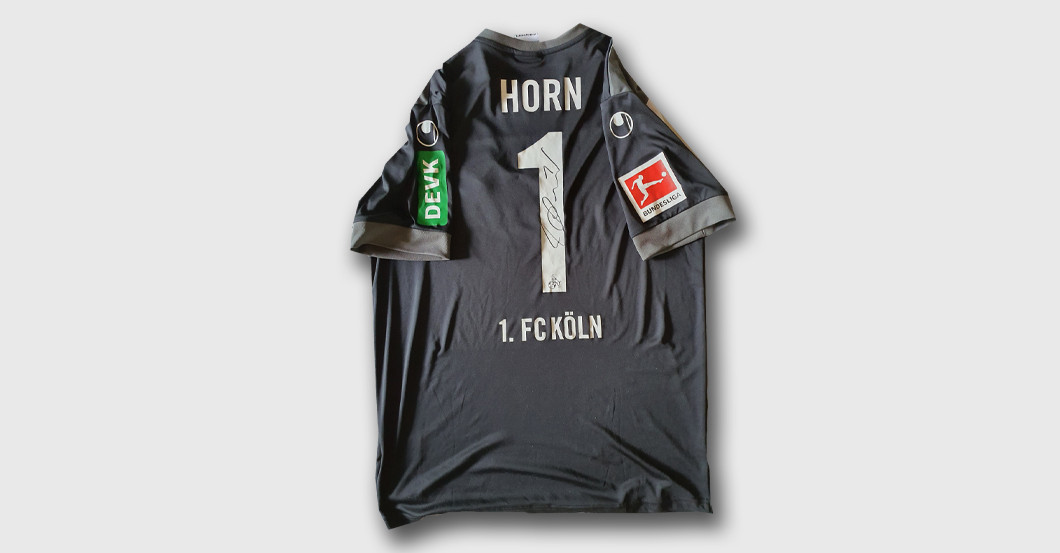  FC Köln Horn Trikot Sig 