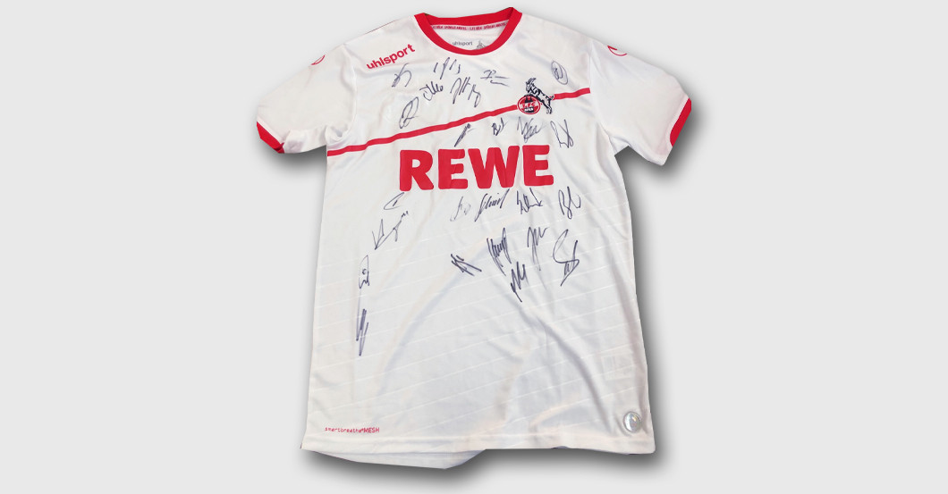 FC Köln Trikot signiert   FC Köln Trikot signiert
