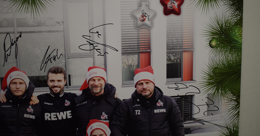 FC Köln Weihnachtsfoto   FC Köln Weihnachtsfoto