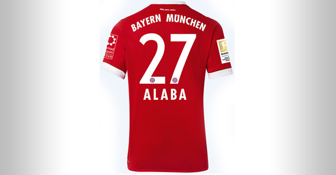 FCB Trikot Alaba   FCB Trikot Alaba