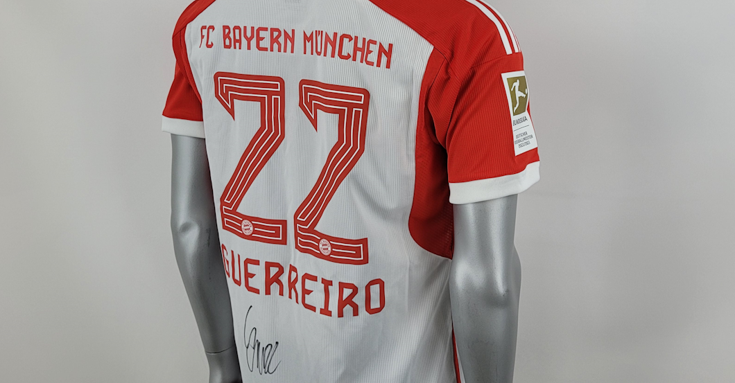 FCB-Trikot Guerreiro    FCB-Trikot Guerreiro