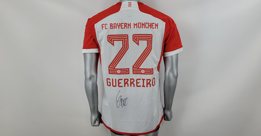 FCB-Trikot Guerreiro    FCB-Trikot Guerreiro