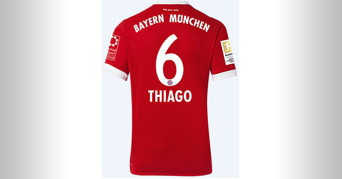 FCB Trikot Thiago   FCB Trikot Thiago