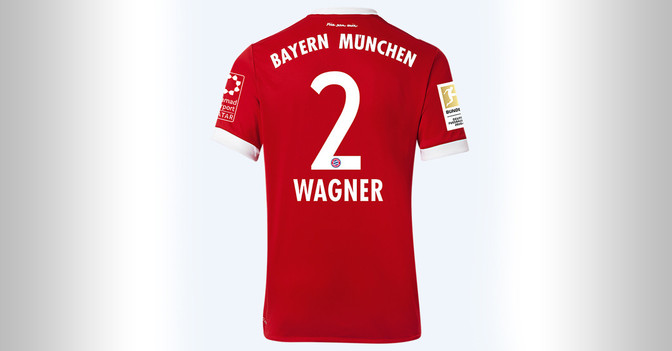 FCB Trikot Wagner   FCB Trikot Wagner