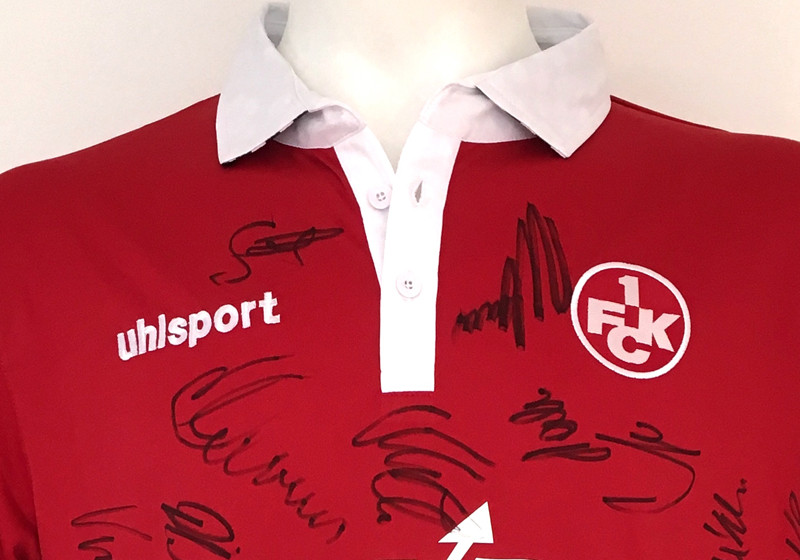 FCK Trikot teamsigniert 