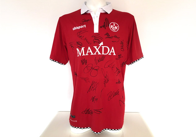  FCK Trikot teamsigniert 