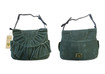Suede Ruffle Clutch von Felix Rey, direkt aus New York