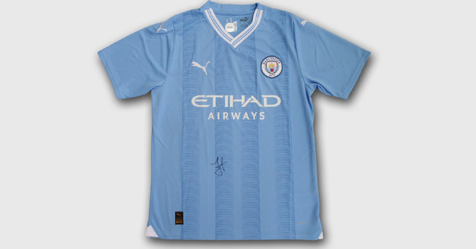 FH Alvarez ManCity Trikot   FH Alvarez ManCity Trikot