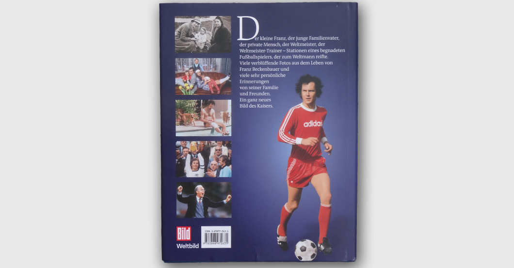 FH Beckenbauer Bildband    FH Beckenbauer Bildband