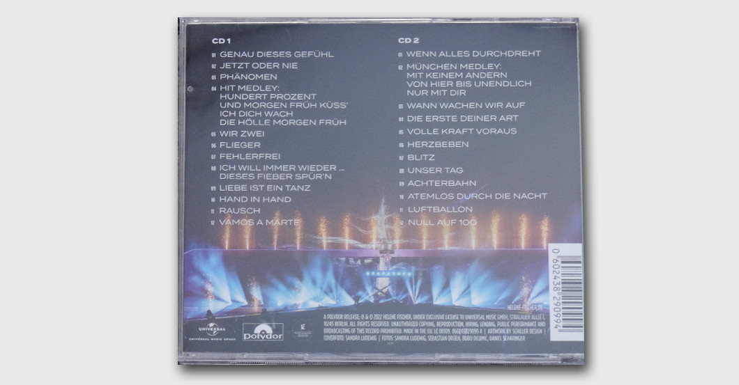 FH CD von Helene Fischer    FH CD von Helene Fischer