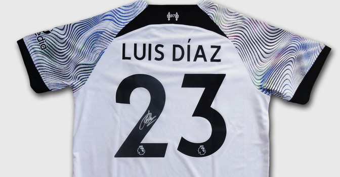 FH Diaz Liverpool Trikot   FH Diaz Liverpool Trikot