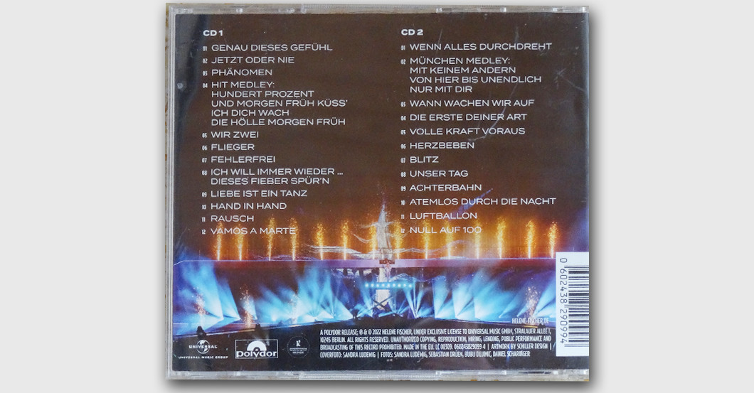 FH Helene Fischer CD   FH Helene Fischer CD